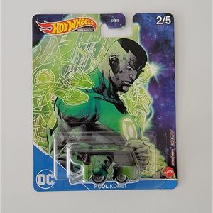 Hot Wheels Premium Kool Kombi DC Green Lantern Real Riders